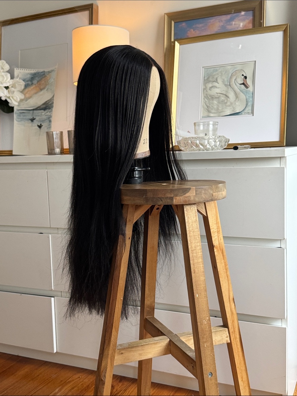 2b Brown Long Straight Women’s Wig - Stylish Natural Look